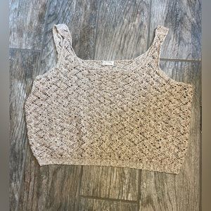 Garage knit tank top